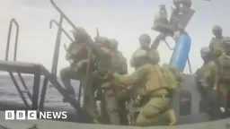 Israeli Forces Board Gaza-Bound Flotilla in International Waters