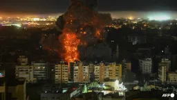 Israel Strikes Hezbollah in Beirut Suburbs Amid Escalating Conflict