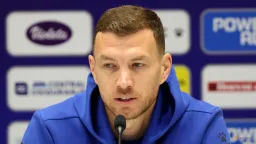 Dzeko Downplays Italy Tension Ahead of World Cup Playoff