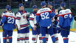 US Dominates Slovakia, Sets Up Olympic Hockey Final vs. Canada
