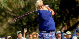 John Daly Slides Down Desert Hill at Cologuard Classic, Calls Himself 'Jacka--'