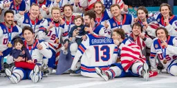 Team USA Hockey Honors Late Johnny Gaudreau with Olympic Gold Medal Ceremony