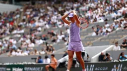 Kostyuk Stuns Swiatek in French Open Fourth Round
