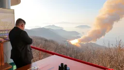 North Korea Tests High-Thrust Engine for US-Range Missiles