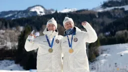 Klaebo Claims Fifth Gold as Norway Dominates Men's Ski Sprint