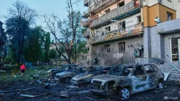Kyiv Struck After Ukraine Hits Russian E-Commerce Warehouses