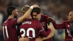 West Ham Dominates Wolves 4-0, Climbs Out of Relegation Zone