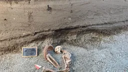 AI Reconstructs Pompeii Victim's Final Moments, Revealing Ancient Survival Instinct