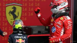 Charles Leclerc Wins British Grand Prix Under Safety Car