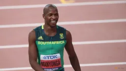 Luvo Manyonga Returns to Track After Seven-Year Hiatus