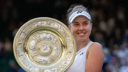 Noskova Survives Match Points to Win First Grand Slam at Wimbledon