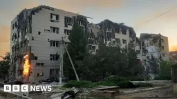 Russian Accusations and Retaliation Vow After Deadly Luhansk Strike