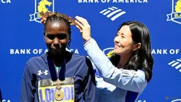 Lokedi Eyes Back-to-Back Boston Marathon Titles