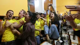 Colombian Fans Transform Mexico City Ahead of World Cup Victory at Azteca