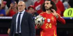 Spain's Cucurella to Tattoo Coach's Face After World Cup Victory