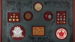Canadian Hockey Legend's 1952 Gold Medal Up for Auction