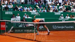 Medvedev's Monte Carlo Meltdown: Racket Smash Amidst 6-0 6-0 Defeat