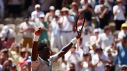 Teenager Kouame Stuns Cilic at French Open