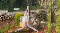 IDF Soldier Vandalizes Jesus Statue in Lebanon; Netanyahu Condemns
