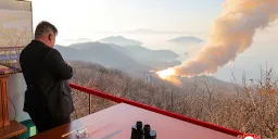 North Korea Tests Advanced Solid-Fuel Missile Engine