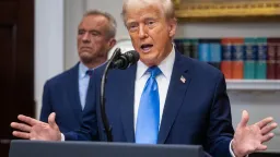 Trump Doubles Down on Denmark-Based Vaccine Policy, AMA Fires Back