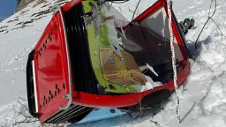 Cable Car Plunges in Swiss Alps, One Dead