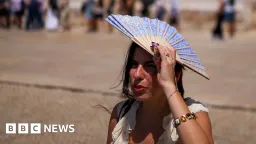 Portugal Shatters May Heat Record as Europe Battles Sweltering Heatwave
