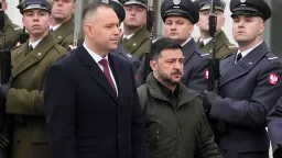 Poland Revokes Zelenskyy’s Highest Honor Amid Historical Dispute