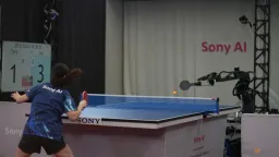 Sony's Ace Robot Masters Table Tennis, Defeating Elite Human Players