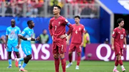 Ronaldo Faces Global Backlash After Portugal’s World Cup Draw Against DR Congo