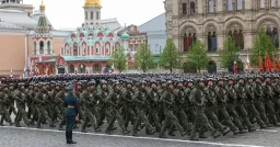 Putin Declares 'Just Cause' in Ukraine at Scaled-Down Victory Day Parade