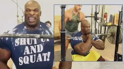 Ronnie Coleman's Legendary 495lb Front Squat Revisited