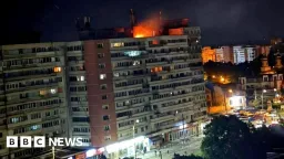 Russian Drone Hits Romanian Apartment Building in Escalation