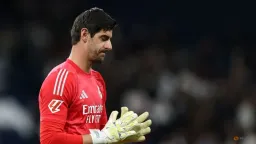 Courtois Ruled Out Six Weeks Ahead of Real Madrid's UCL Clash