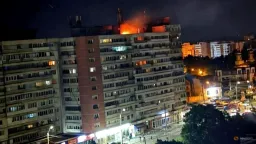 Russian Drone Strikes Romanian Apartment Block in First Attack on Densely Populated NATO Area