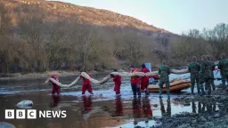 Moldova Cuts Water After Russian Strike Sparks Oil Spill in Dniester River