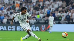 Real Madrid Star Rodrygo Out for Season, World Cup After ACL Tear