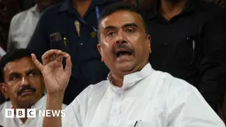 Suvendu Adhikari Set to Succeed Mamata Banerjee as West Bengal Chief Minister