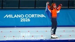 Dutch Speed Skater Rijpma-de Jong Claims 1,500m Gold at Milano Cortina