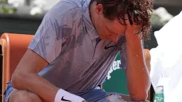 Top seed Sinner collapses in French Open shocker