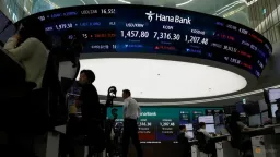 South Korean Stocks Hit Record High on AI Chip Rally