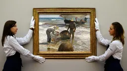 Tourist Finds Lost Sorolla Painting, Mistakes It For Cool Frame