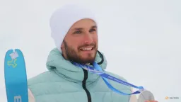 Neutral Athlete Nikita Filippov Wins SkiMo Sprint Silver at Milano Cortina