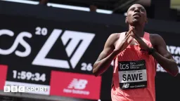 Sawe Shatters Marathon Record, Runs Sub-Two-Hour Race in London