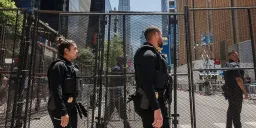Secret Service Turns MSG Into Fortress for Trump's Historic NBA Finals Appearance