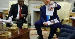 Trump Admin Proposes Admitting 10,000 More White Afrikaner Refugees from South Africa