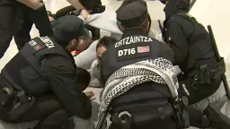 Clashes and Arrests as Gaza Flotilla Activists Return to Spain