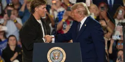 Trump Defends Giants QB Jaxson Dart After Rally Appearance Sparks Backlash