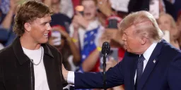 Trump Praises Giants QB Jaxson Dart as 'Handsome Guy' Amid Team Backlash