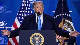 Trump Threatens 100% Tariffs Over Digital Taxes